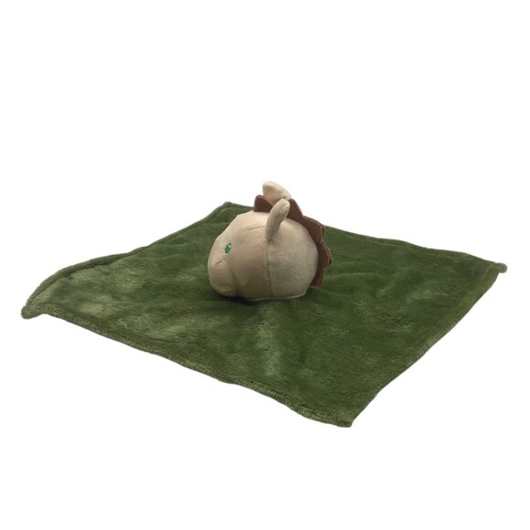 Plush Green Horse Baby Security Blanket 13x11 DTU Inc Soft Cozy Infants - Picture 6 of 7